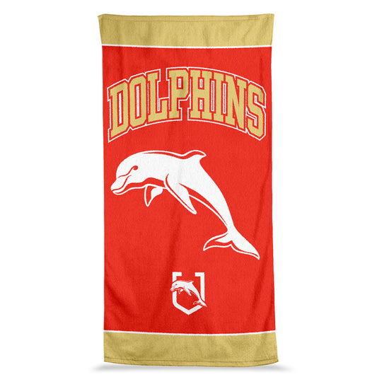 Dolphins Jumbo Beach Towel - View 1