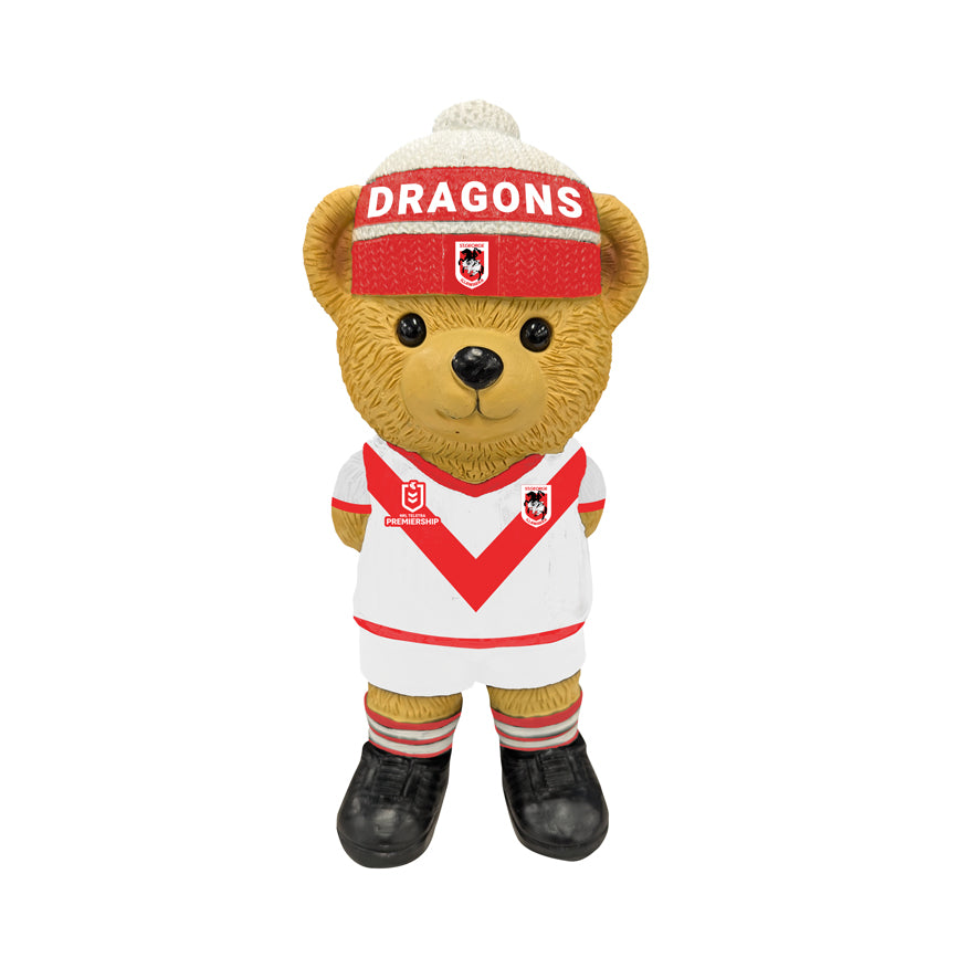 St George Illawarra Dragons Bear Statue - View 1
