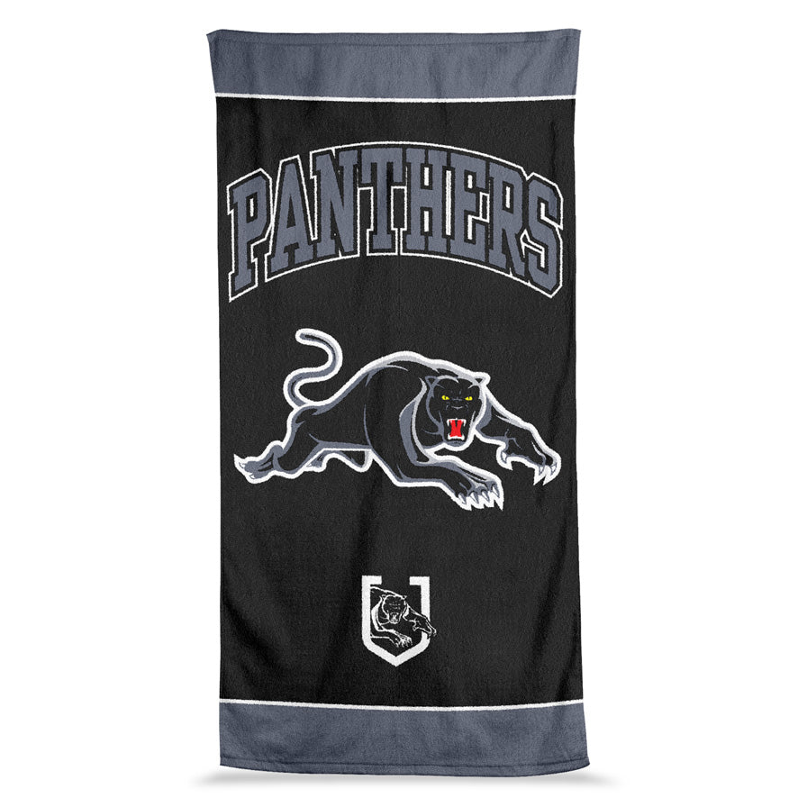 Penrith Panthers Jumbo Beach Towel - View 1
