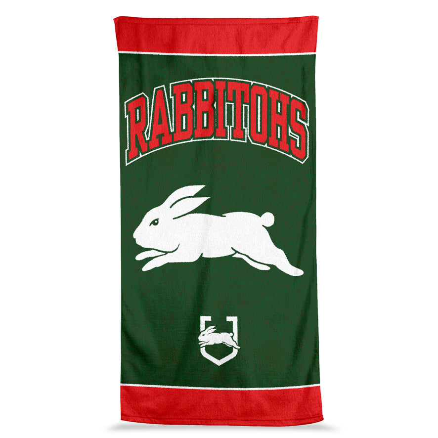 South Sydney Rabbitohs Jumbo Beach Towel - View 1