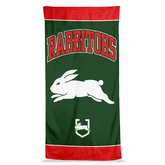 South Sydney Rabbitohs Jumbo Beach Towel - View 1