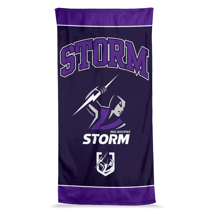 Melbourne Storm Jumbo Beach Towel - View 1