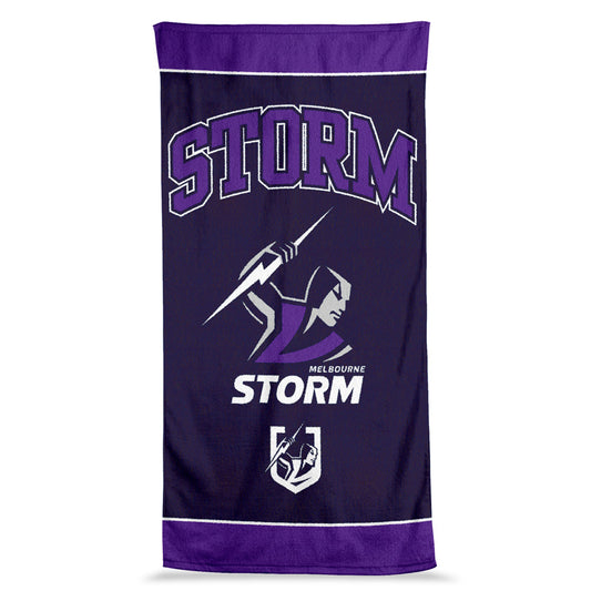 Melbourne Storm Jumbo Beach Towel - View 1