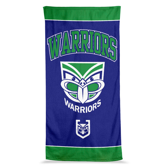 New Zealand Warriors Jumbo Beach Towel - View 1