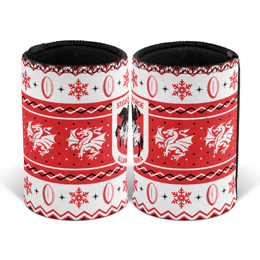 St. George-Illawarra Dragons Xmas Can Cooler - View 1