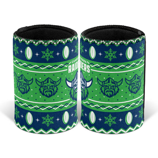 Canberra Raiders Xmas Can Cooler - View 1