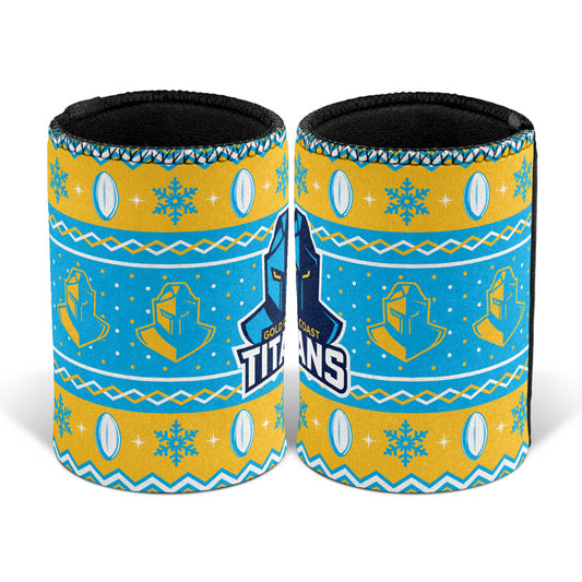 Gold Coast Titans Xmas Can Cooler - View 1