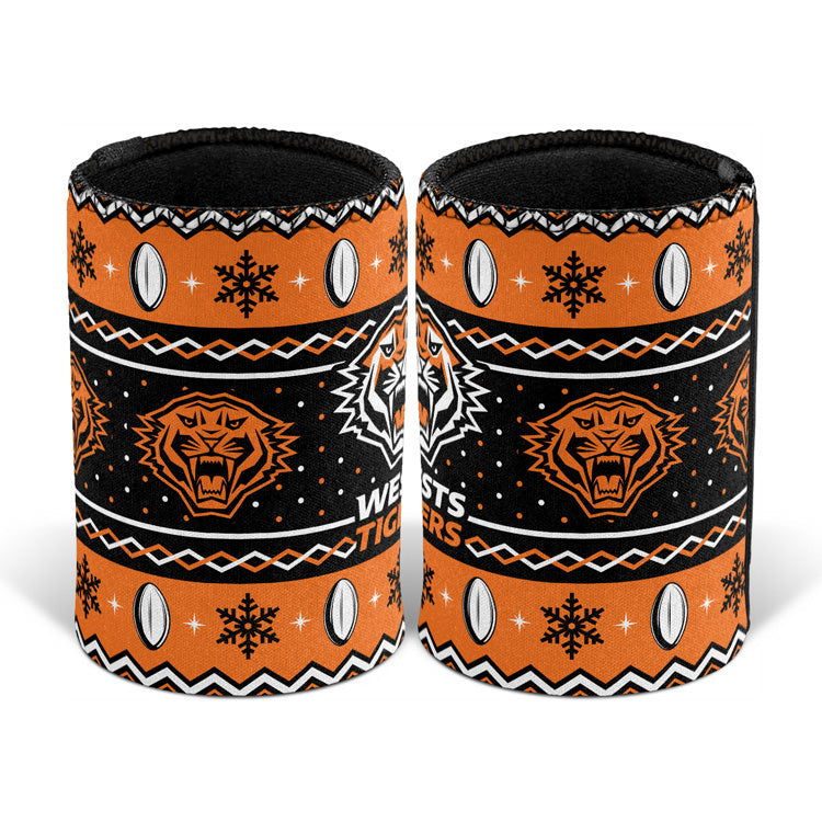 Wests Tigers Xmas Can Cooler - View 1