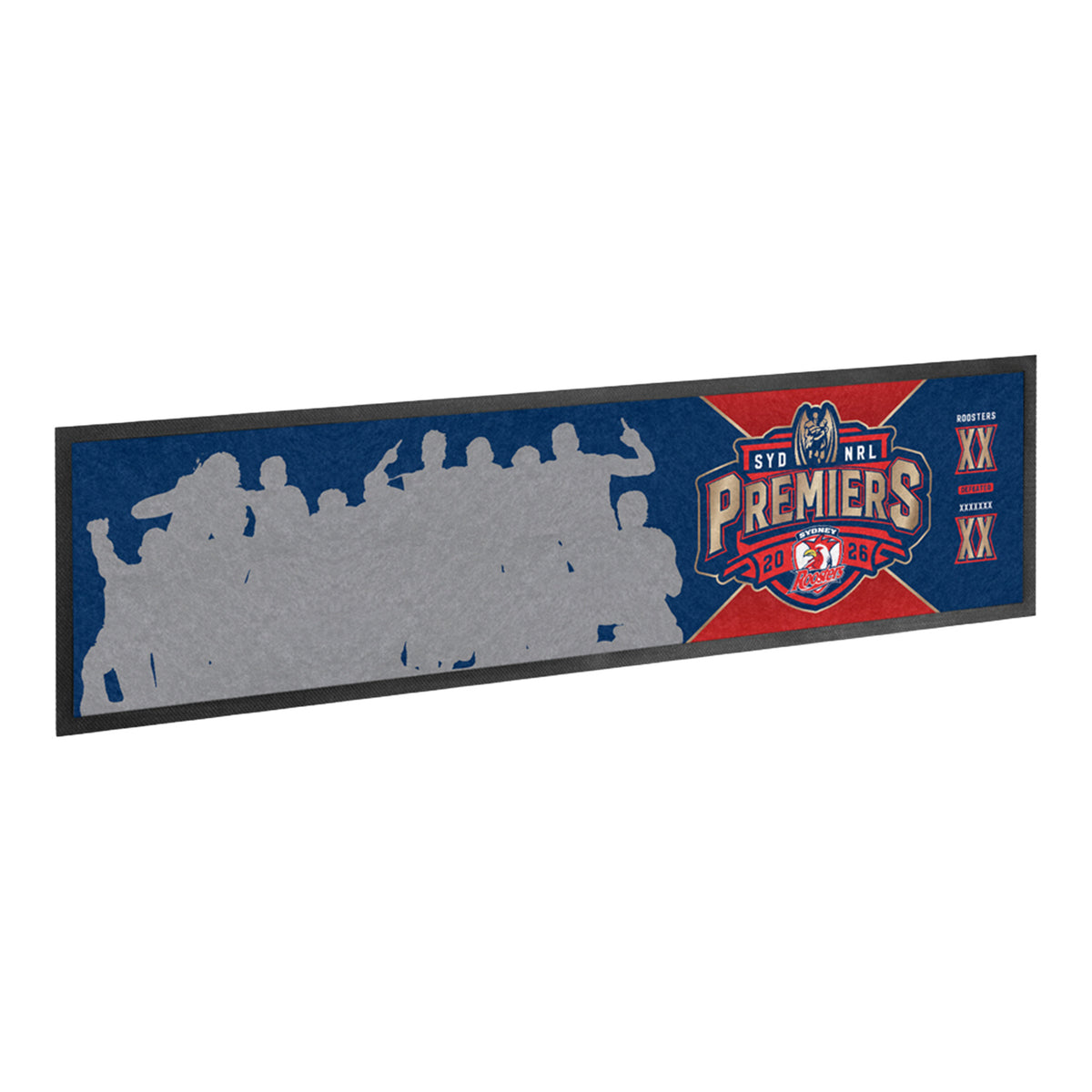 Sydney Roosters Premiership 2026 Photo Team Bar Runner - Pre-Order