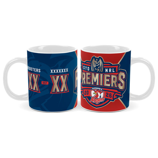 Sydney Roosters Premiership 2026 Coffee Mug - Pre-Order - View 1