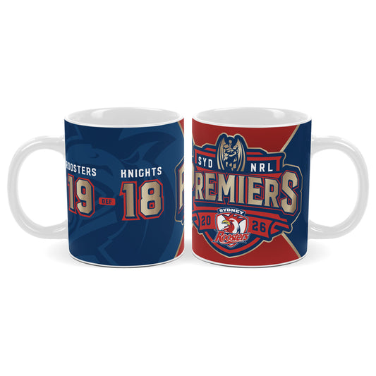 Sydney Roosters Premiership 2026 Coffee Mug - Pre-Order - View 1