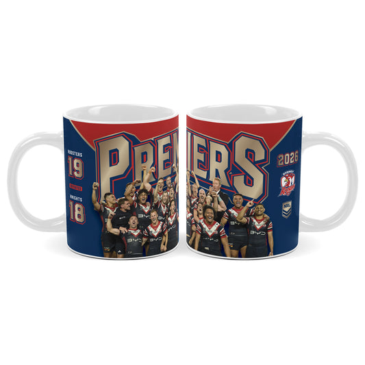 Sydney Roosters Premiership 2026 Photo Team Mug - Pre-Order - View 1