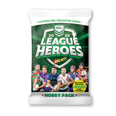 2026 NRL League Heroes Hobby Pack - View 1