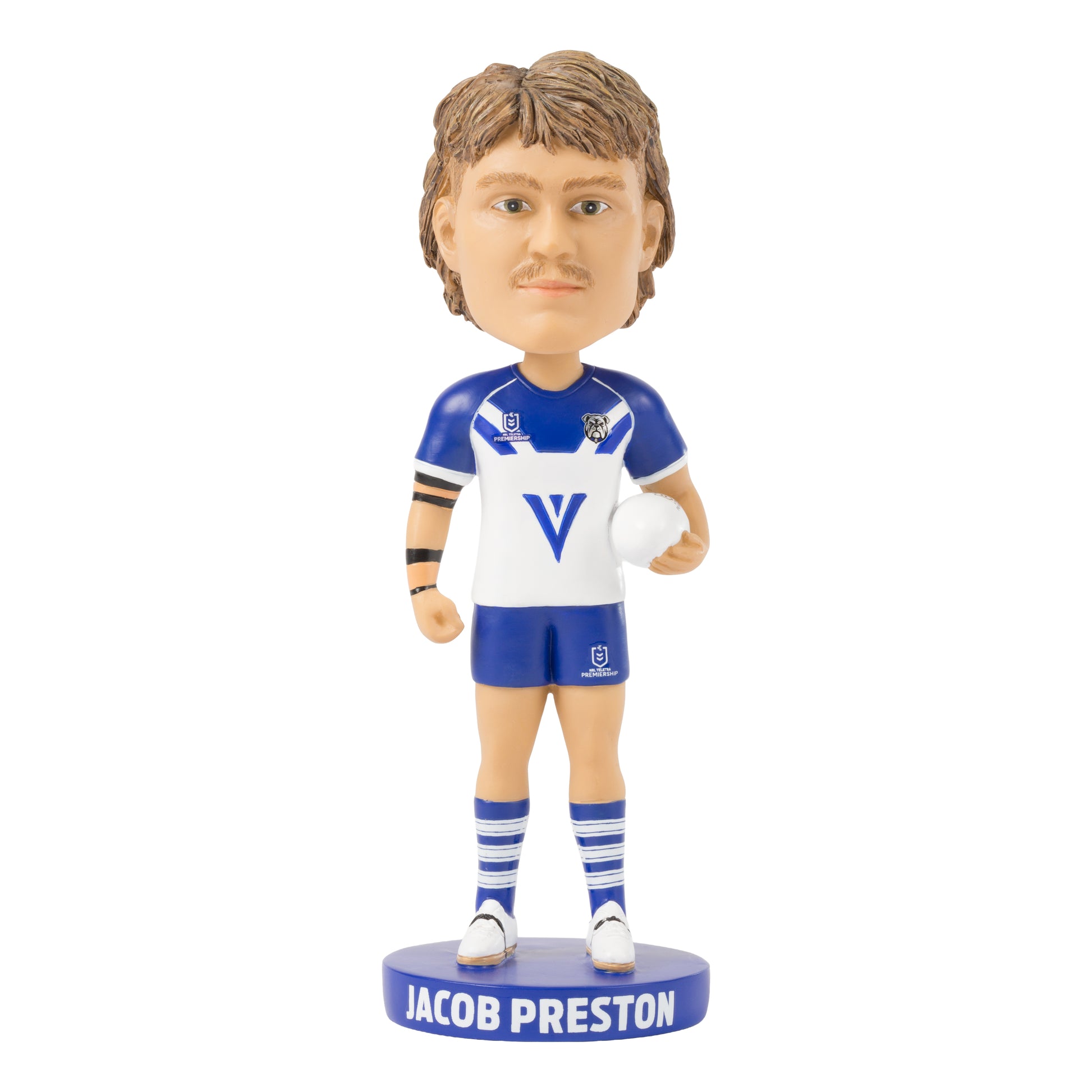 Canterbury-Bankstown Bulldogs 2026 Jacob Preston Bobblehead - View 1