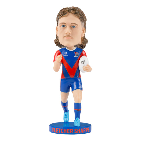 Newcastle Knights 2026 F Sharpe Bobblehead - View 1