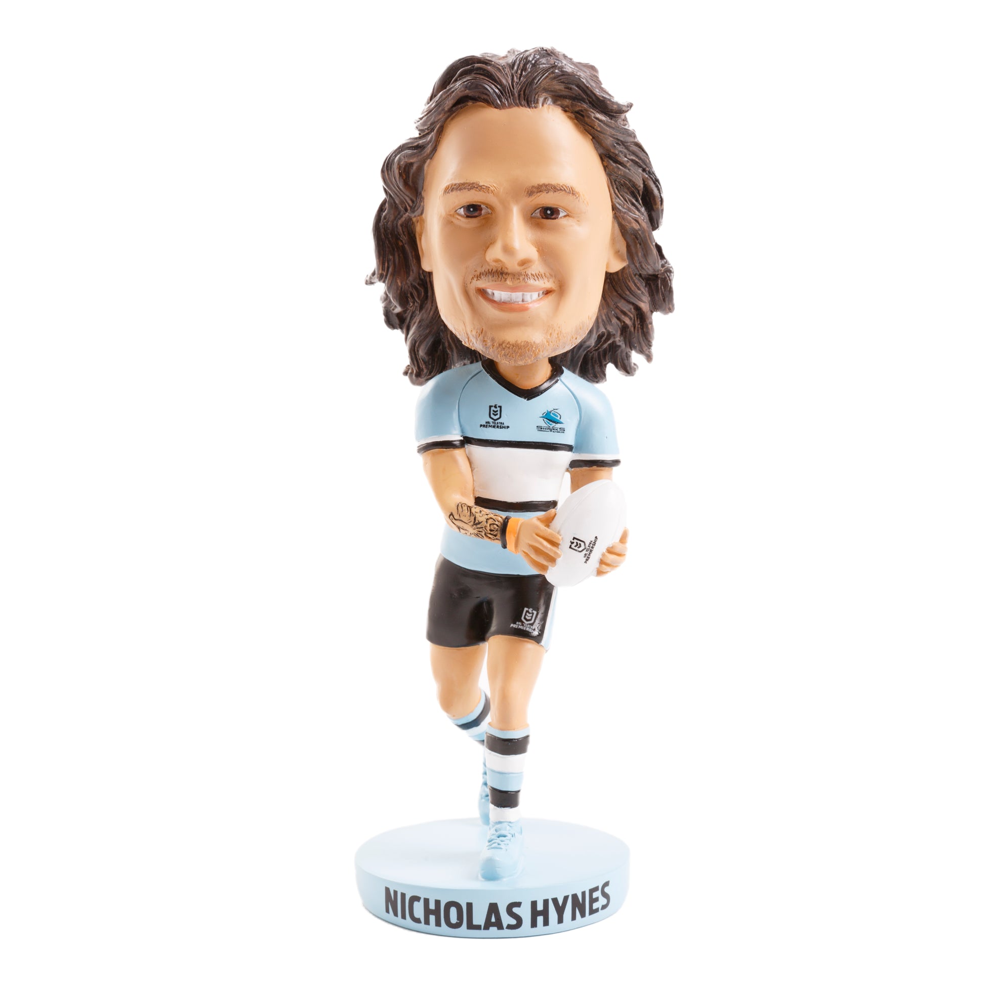 Cronulla-Sutherland Sharks 2024 Nico Hynes Bobblehead - View 1