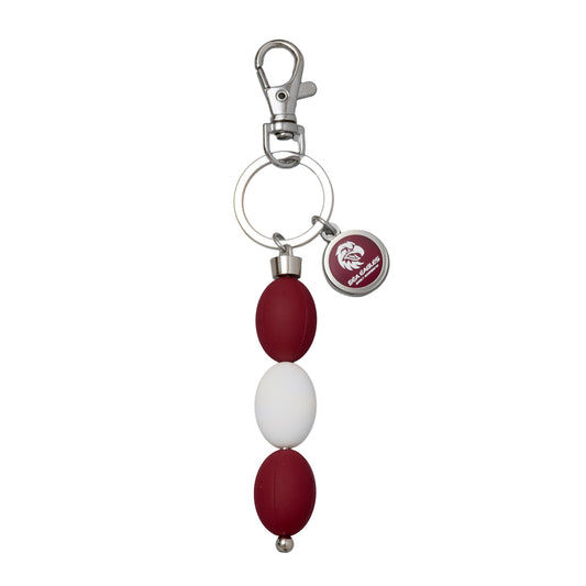 Manly Warringah Sea Eagles 3 Ball Charm Keyring - View 1