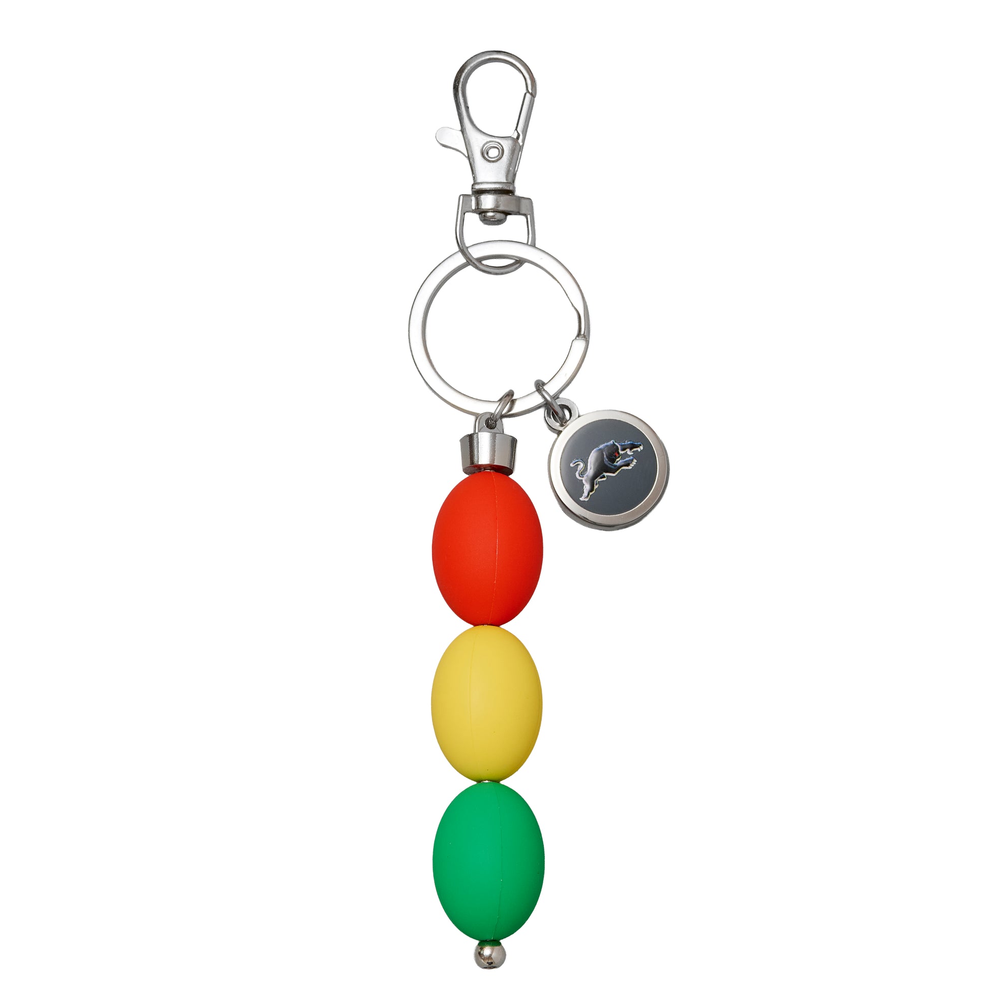 Penrith Panthers 3 Ball Charm Keyring - View 1