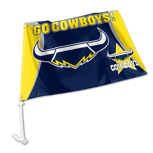 North Queensland Cowboys Car Flag - View 1