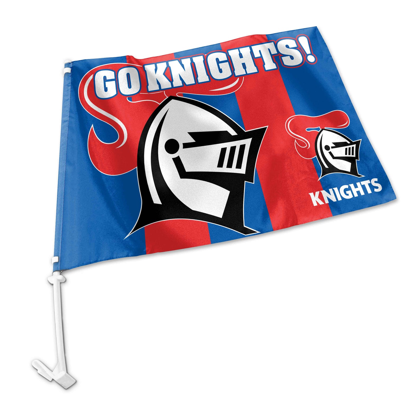 Newcastle Knights Car Flag