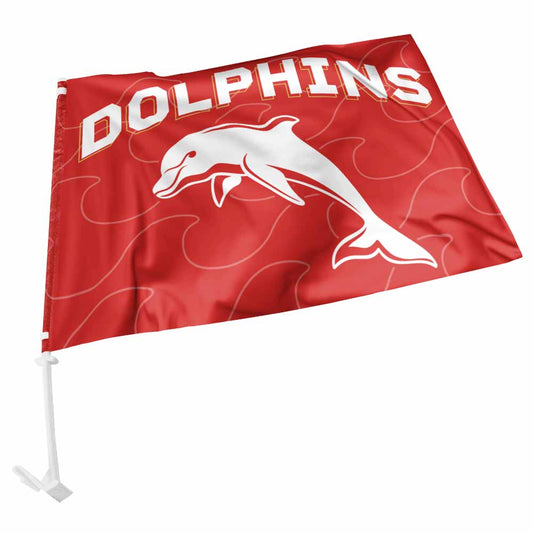 Dolphins Car Flag - View 1