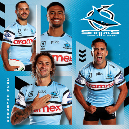 Cronulla-Sutherland Sharks 2026 Calendar - View 1