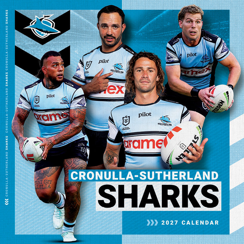 Cronulla-Sutherland Sharks 2027 Calendar - View 1