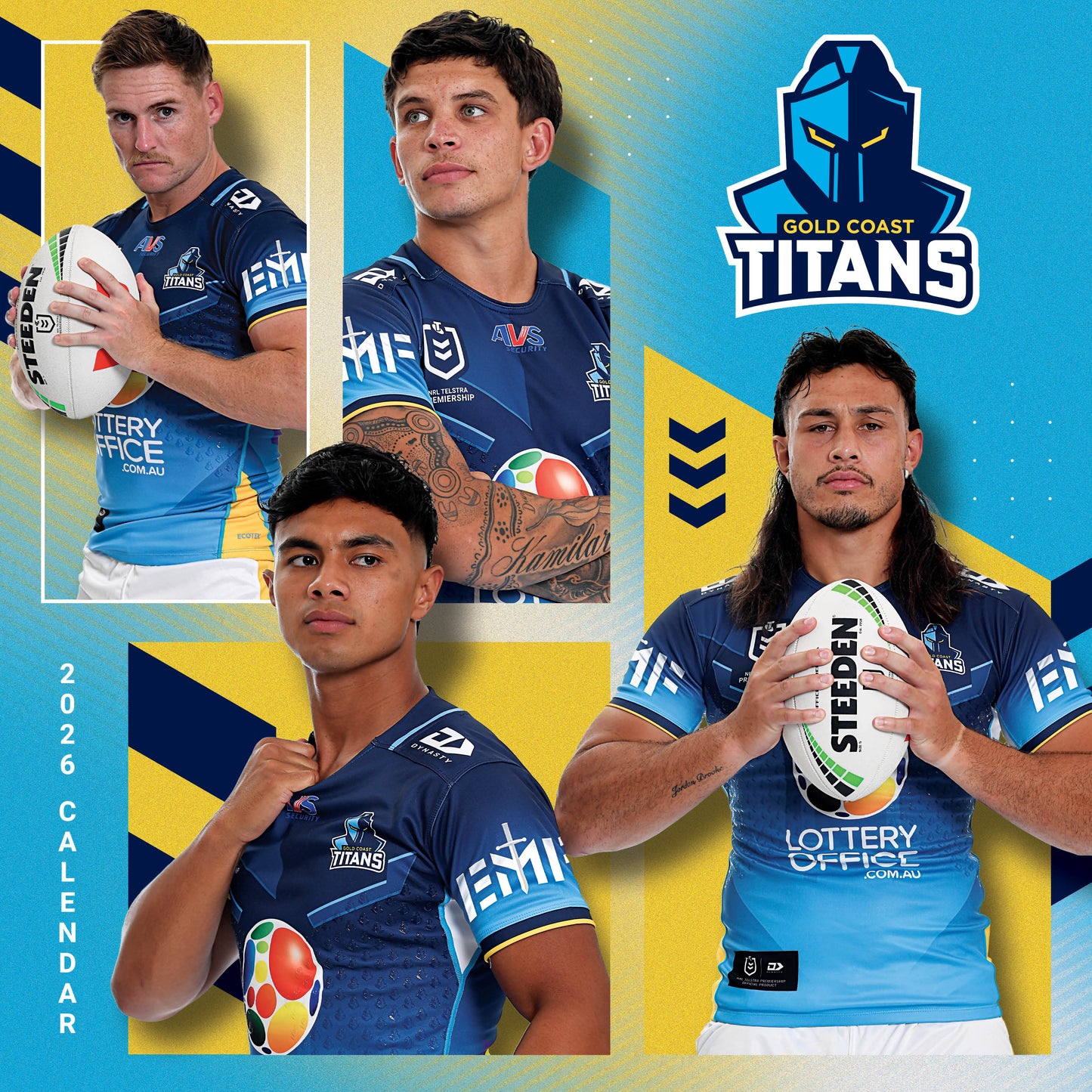 Gold Coast Titans 2026 Calendar