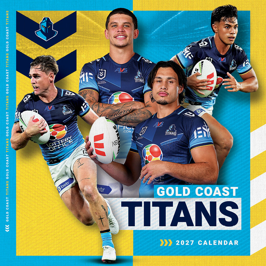 Gold Coast Titans 2027 Calendar
