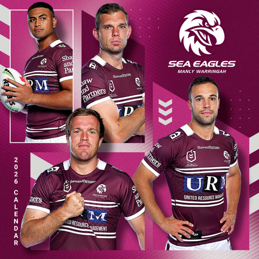 Manly Warringah Sea Eagles 2026 Calendar - View 1