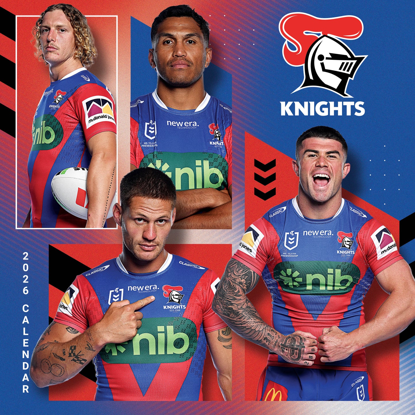 Newcastle Knights 2026 Calendar