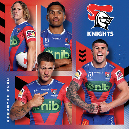 Newcastle Knights 2026 Calendar - View 1