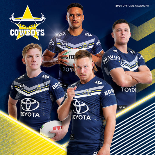 North Queensland Cowboys 2025 Calendar - View 1