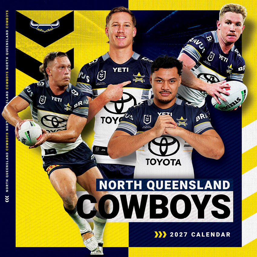 North Queensland Cowboys 2027 Calendar - View 1