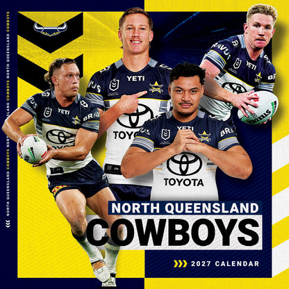 North Queensland Cowboys 2027 Calendar - View 1