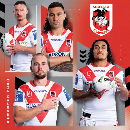 St George Illawarra Dragons 2026 Calendar - View 1