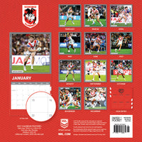 St George Illawarra Dragons 2027 Calendar