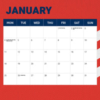 Sydney Roosters 2027 Calendar