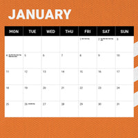 Wests Tigers 2027 Calendar