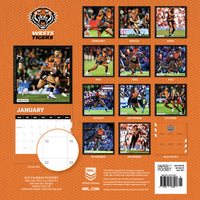 Wests Tigers 2027 Calendar