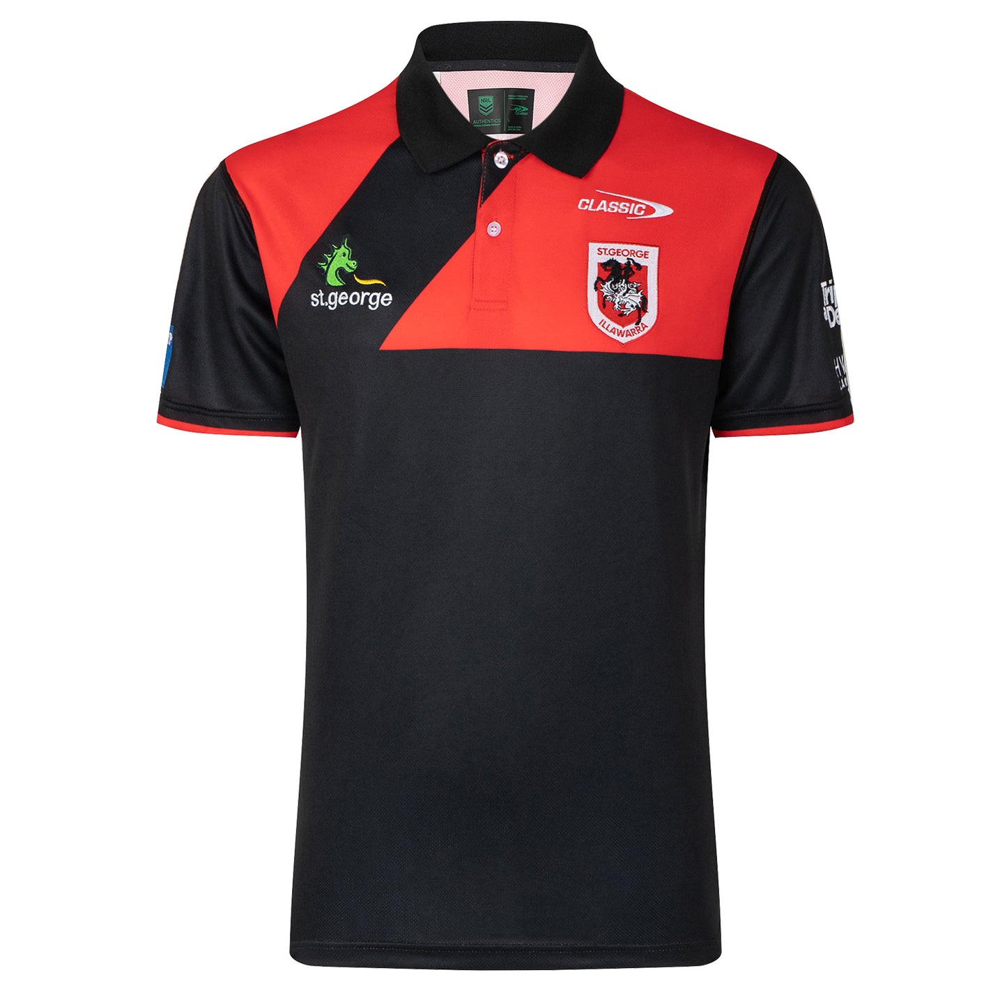 St. George-Illawarra Dragons 2023 Mens Players Polo
