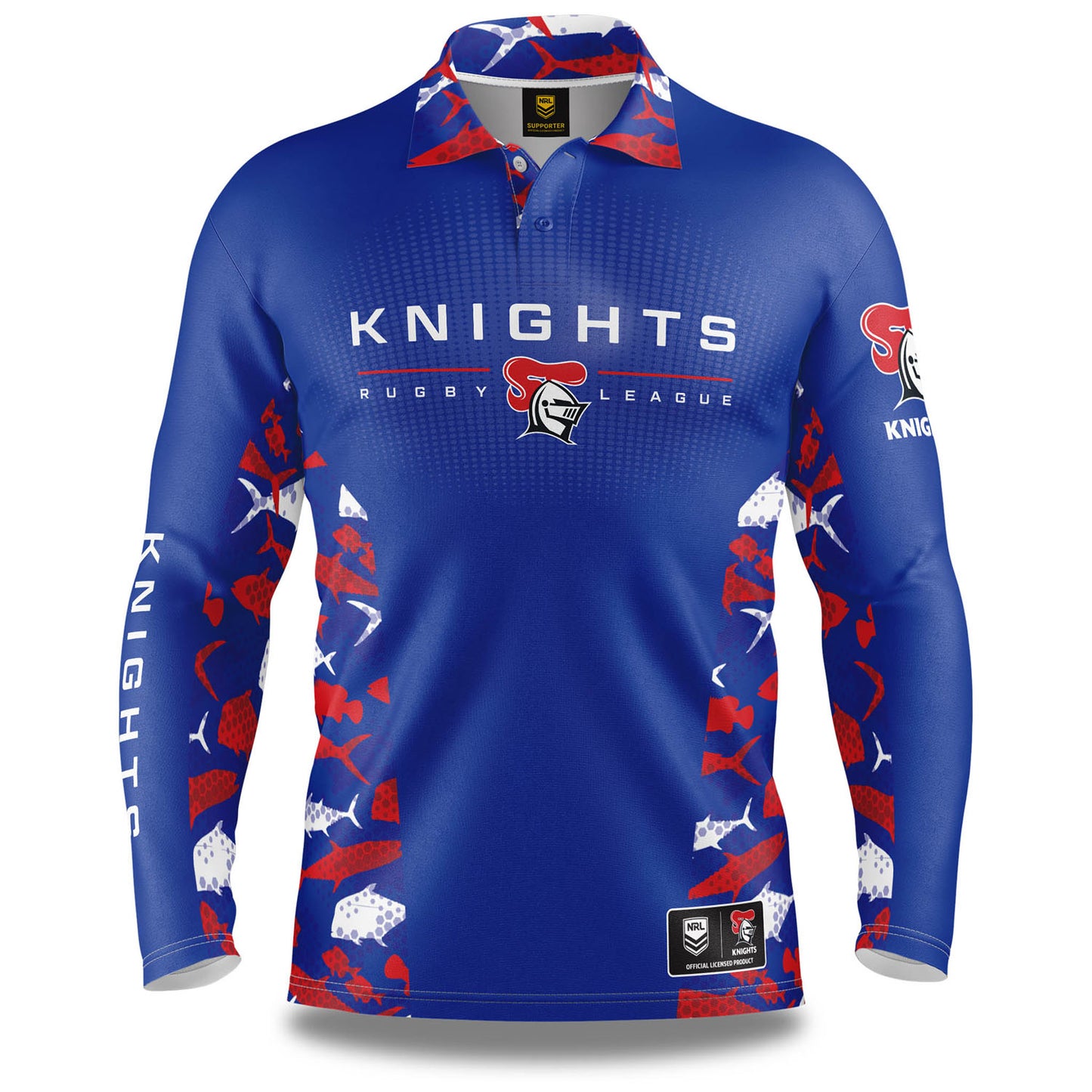 Newcastle Knights 'Reef Runner' Fishing Shirt