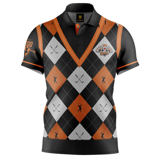 Wests Tigers 'Fairway' Golf Polo