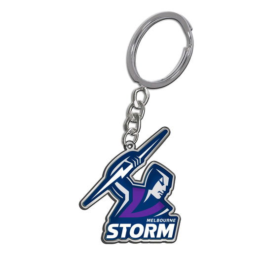 Melbourne Storm Enamel Logo Keyring