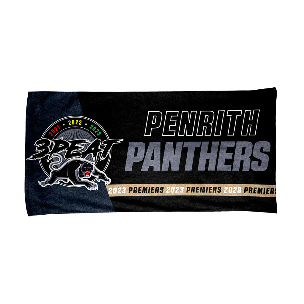 Penrith Panthers 2023 Premiers Beach Towel