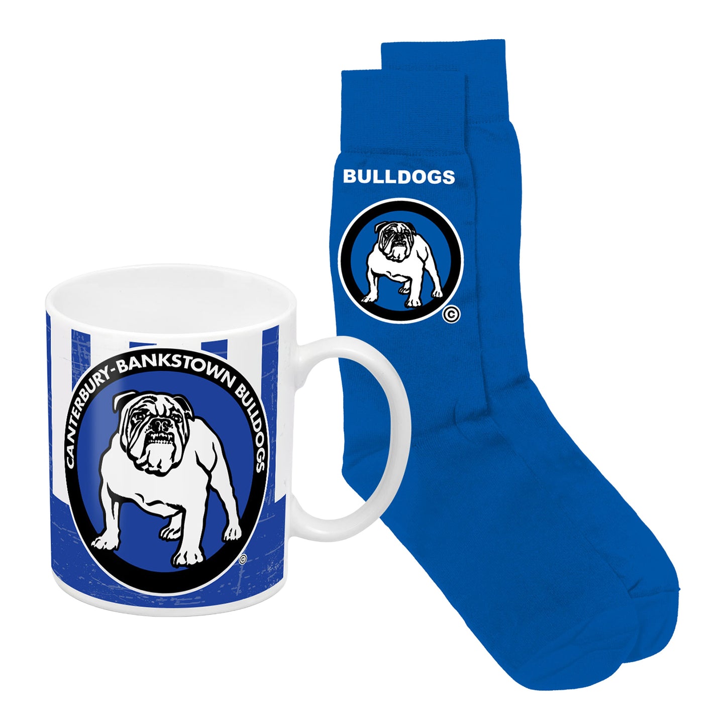Canterbury-Bankstown Bulldogs Heritage Mug and Sock Pack