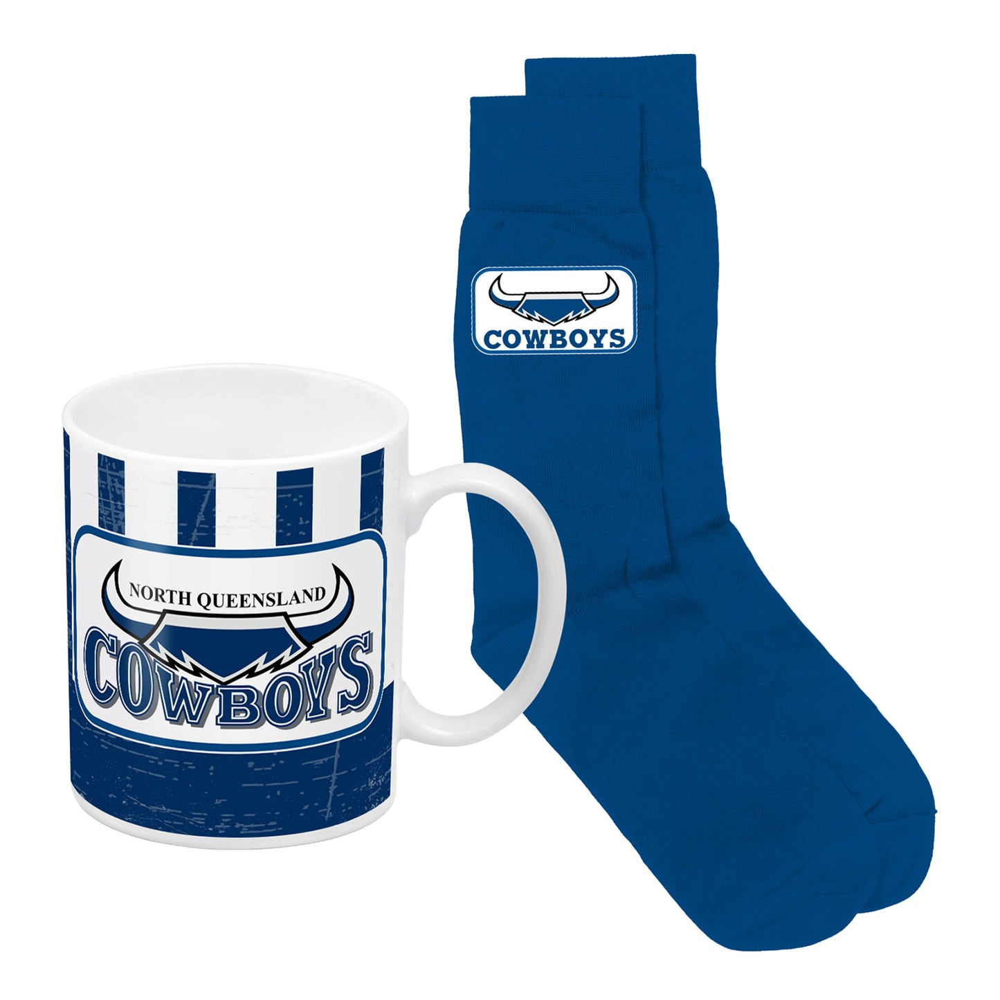 North Queensland Cowboys Heritage Mug and Sock Pack