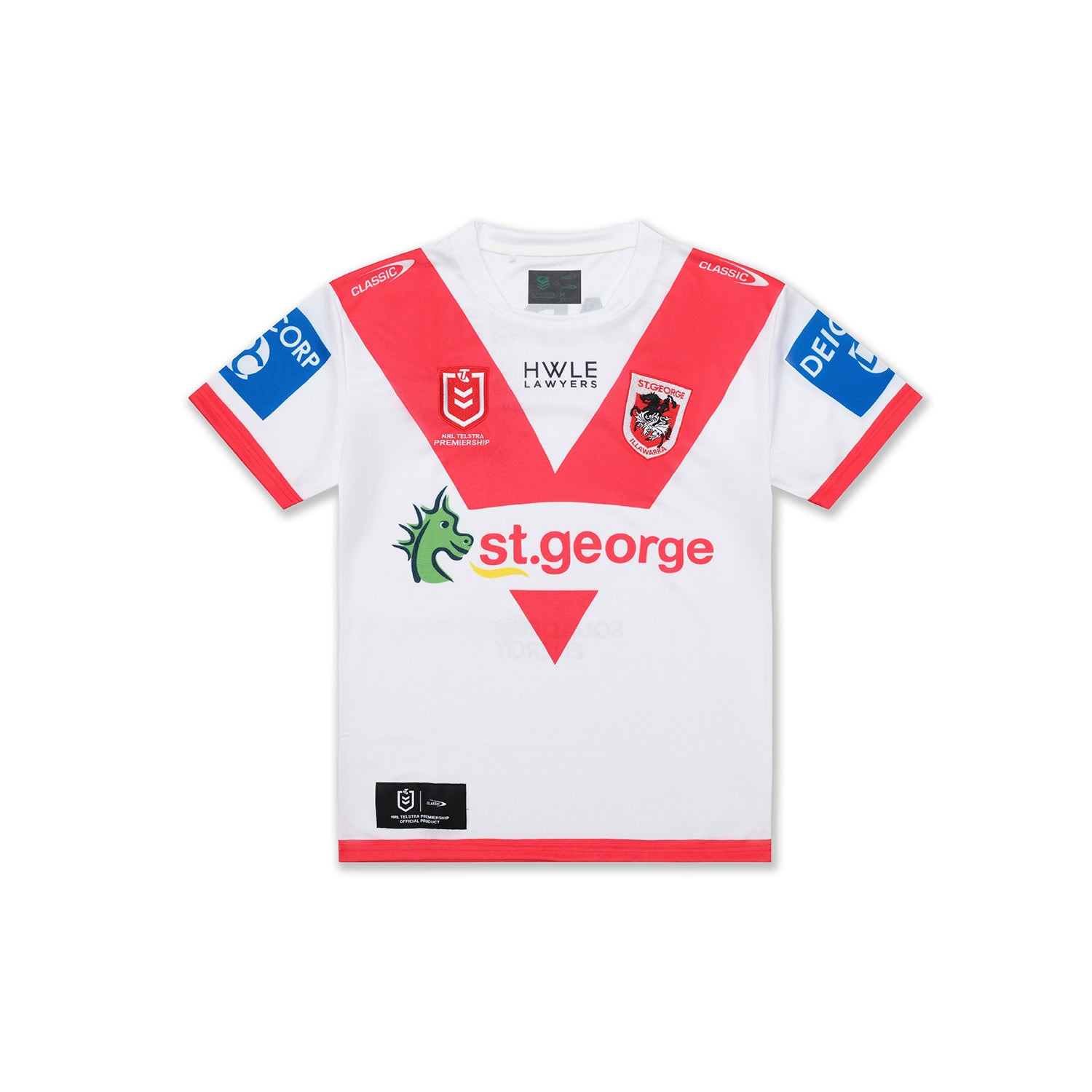 St. George Illawarra Dragons 2024 Kids Home Jersey NRL Shop
