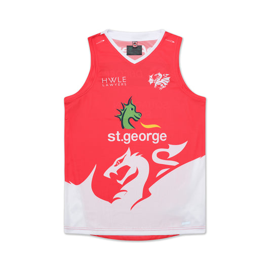 St. George Illawarra Dragons 2024 Mens Training Singlet