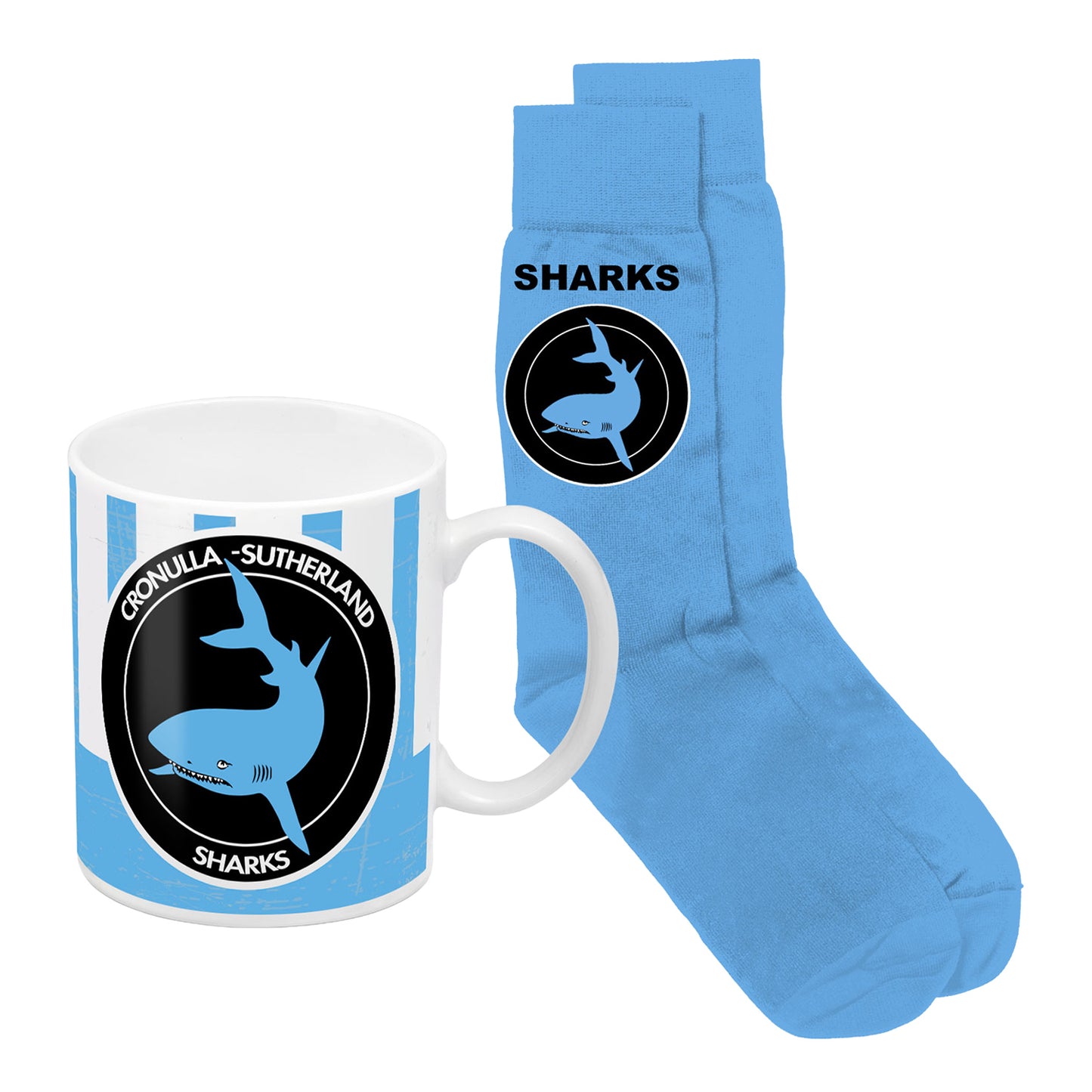 Cronulla-Sutherland Sharks Heritage Mug and Sock Pack